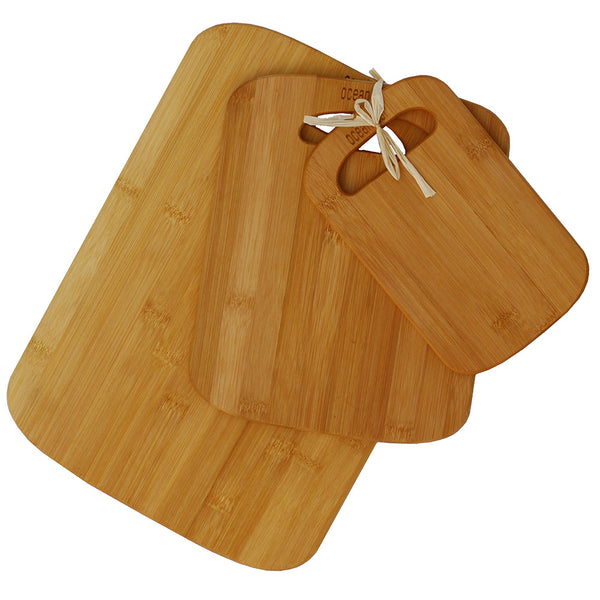 Oceanstar Oceanstar 3-Piece Bamboo Cutting Board Set CB1316