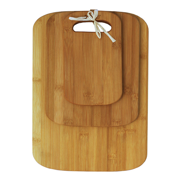 oceanstar Oceanstar 3-Piece Bamboo Cutting Board Set CB1316