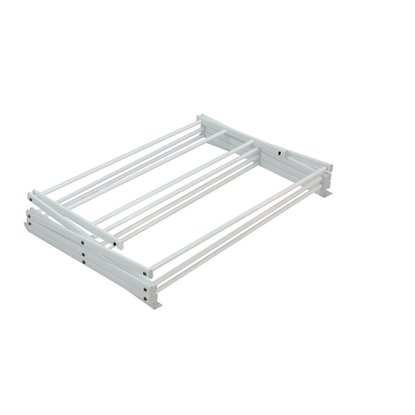 Oceanstar Oceanstar 3-Tier Foldable Drying Rack White