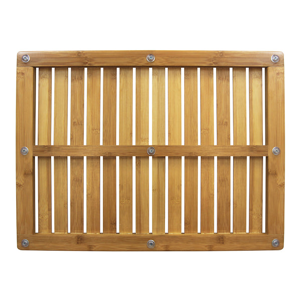 Oceanstar Oceanstar Bamboo Floor And Shower Mat FM1163