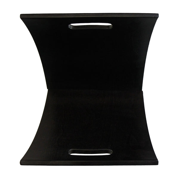 Oceanstar Oceanstar Contemporary Espresso Finish Wooden Magazine Rack M1170