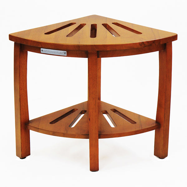 Oceanstar Oceanstar Corner Spa Bench Seat With Storage Shelf