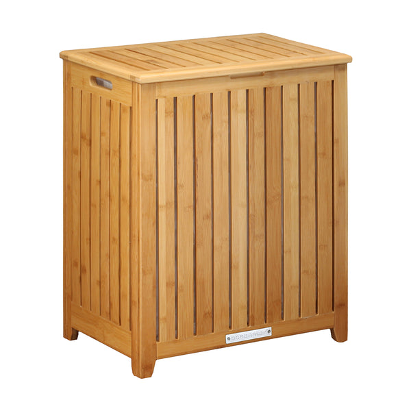 oceanstar Oceanstar HPL Bamboo Laundry Hamper BRH1248