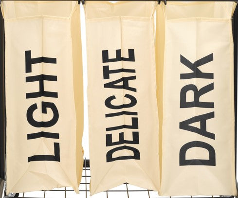 oceanstar Laundry Sorter Bags for XBS1484-HG-WHITE