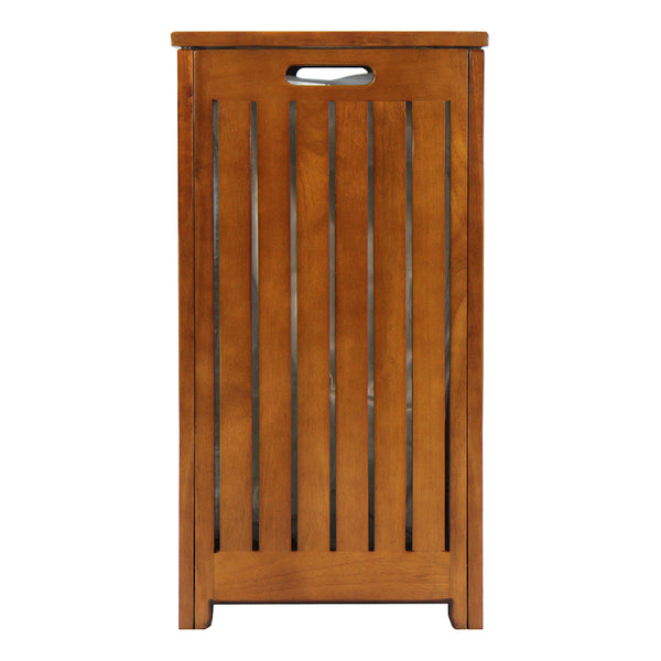 Oceanstar Oceanstar Solid HPL Wood Spa Hamper TRH1330