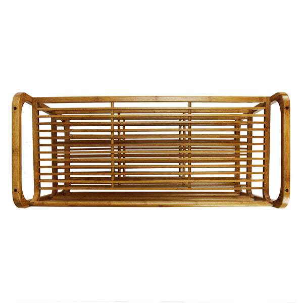 Oceanstar Oceanstar SR1231 3-Tier HPL Bamboo Shoe Rack