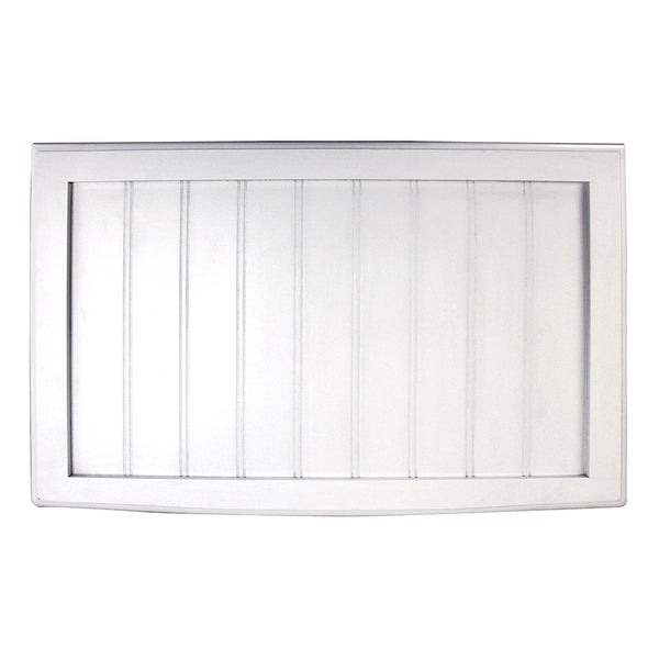 Oceanstar Oceanstar White Rectangular Laundry Hamper With Interior Bag