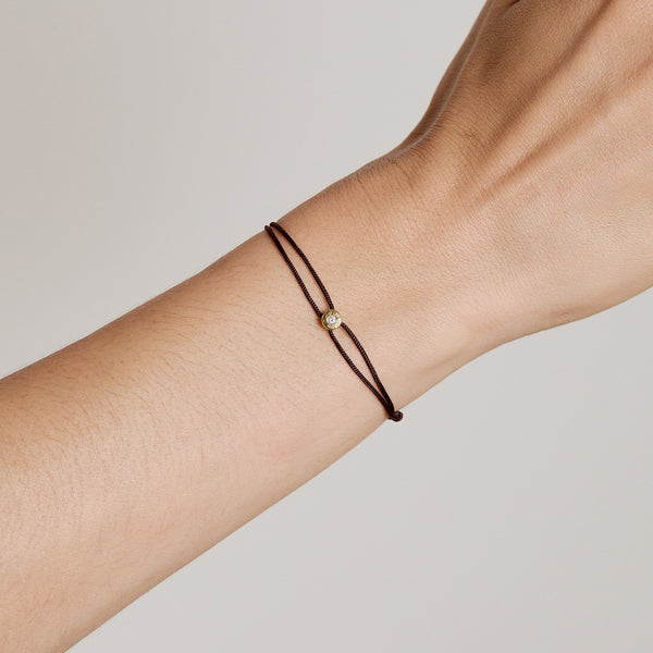 Octavia Elizabeth Brown Parachute Nesting Gem Bracelet