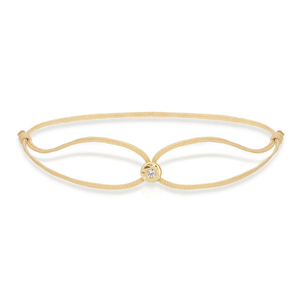 octavia elizabeth Cream Parachute Nesting Gem Bracelet