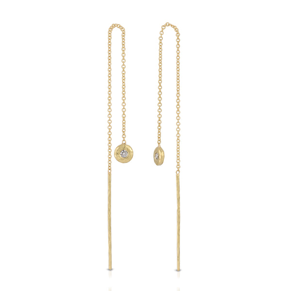 octavia elizabeth Diamond Nesting Gem Drop Earrings