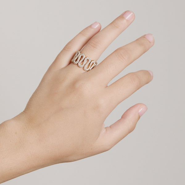 Octavia Elizabeth Diamond Pacific Coast Riviera Ring