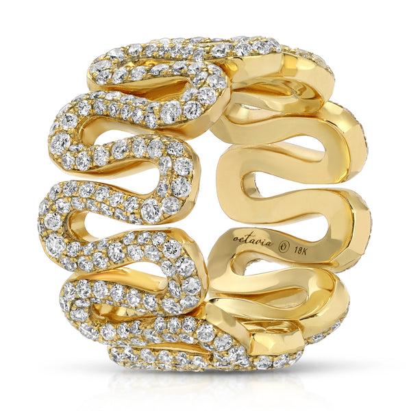 Octavia Elizabeth Diamond Pacific Coast Riviera Ring