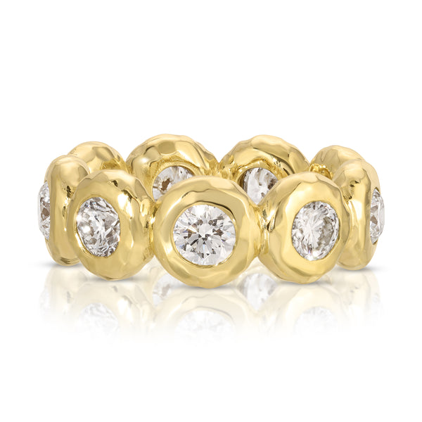 octavia elizabeth Extra Large Diamond Nesting Gem Eternity Ring