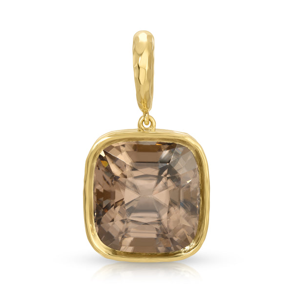 octavia elizabeth Hidden Gem Pendant - Champagne Zircon