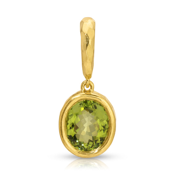 octavia elizabeth Hidden Gem Pendant - Oval Copper Tourmaline