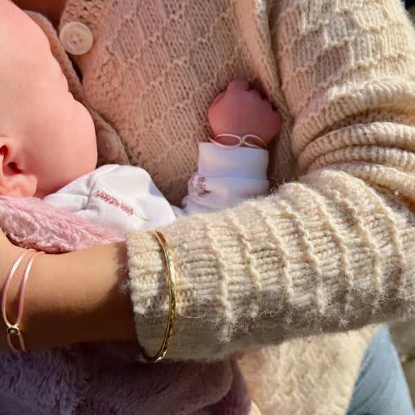 Octavia Elizabeth Light Pink Baby Parachute Bracelet