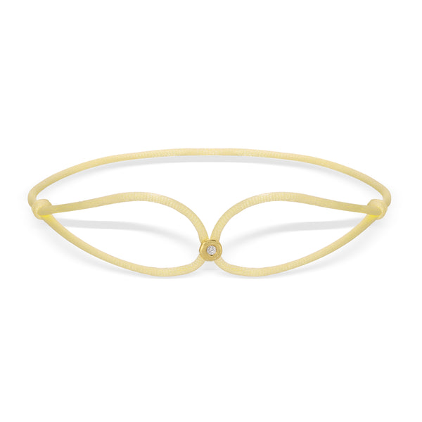 octavia elizabeth Light Yellow Baby Parachute Bracelet