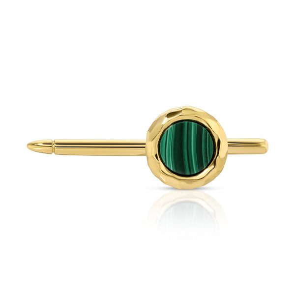 Octavia Elizabeth Malachite Set Of Four Nesting Gem Stone Tux Studs