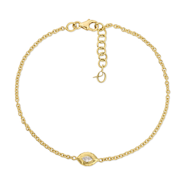 octavia elizabeth Marquis Diamond Nesting Gem Bracelet