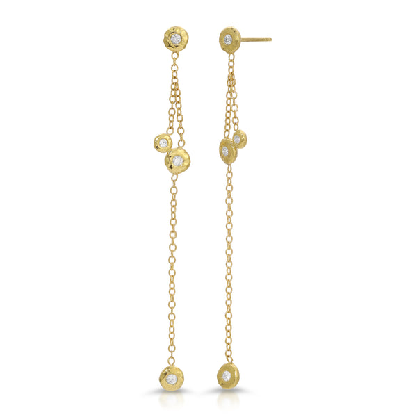 octavia elizabeth Nesting Gem Gradual Drop Earrings