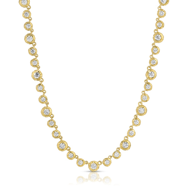 Octavia Elizabeth Demi Nesting Gem Tennis Necklace