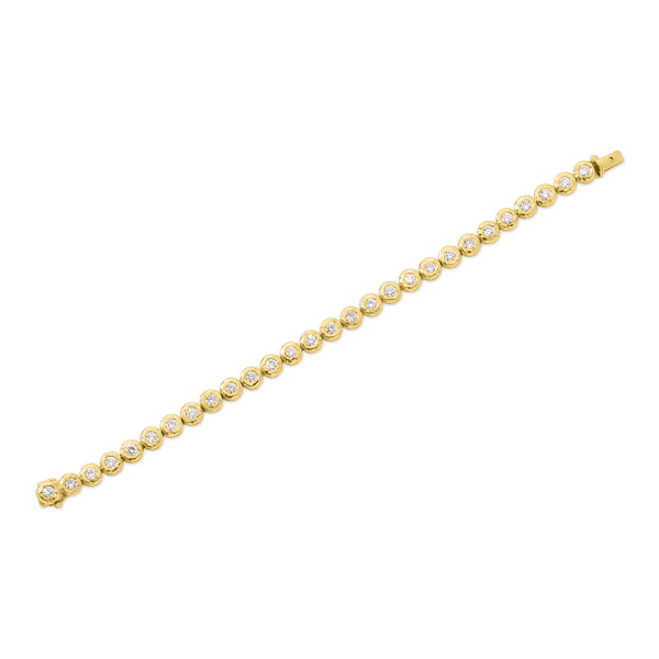 Octavia Elizabeth Diamond Blossom Tennis Bracelet