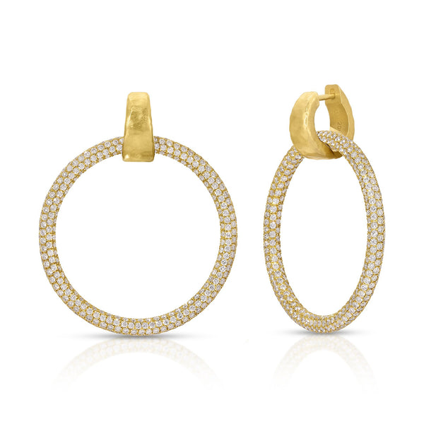 octavia elizabeth Diamond Eternal Hoops