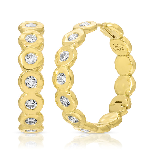 octavia elizabeth Diamond Jumbo Edith Hoops