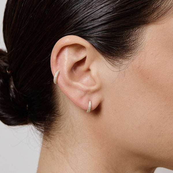 Octavia Elizabeth Diamond Micro Yana Hoop