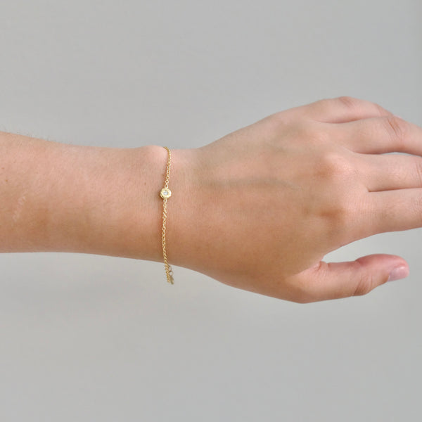 Octavia Elizabeth Diamond Nesting Gem Bracelet