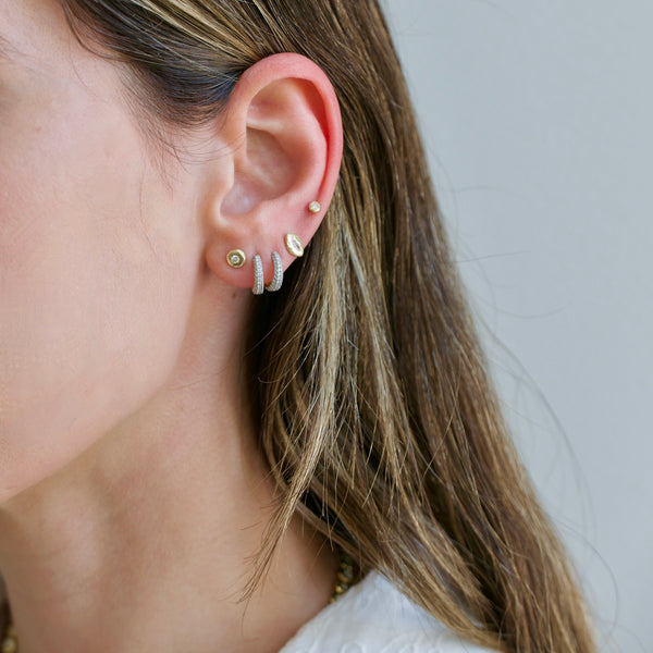 Octavia Elizabeth Diamond Nesting Gem Studs