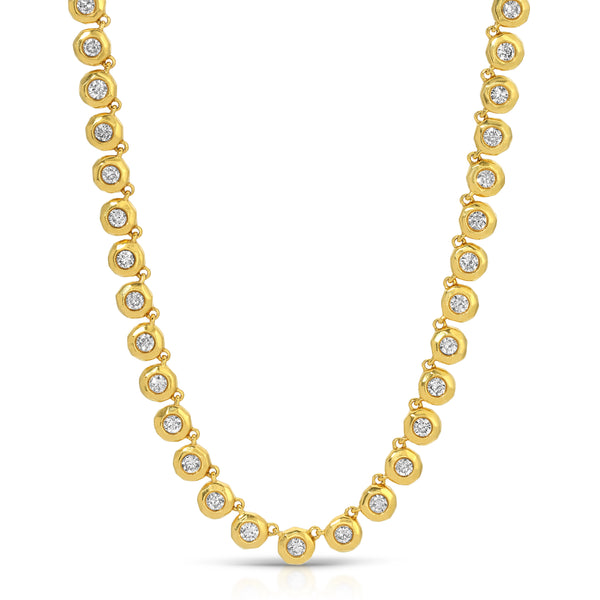 Octavia Elizabeth Diamond Tribute Tennis Necklace