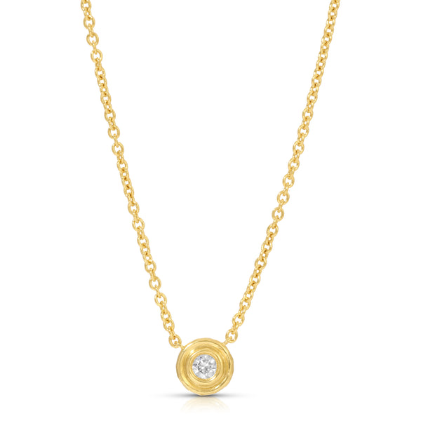 octavia elizabeth Double Orbit Necklace - Diamond