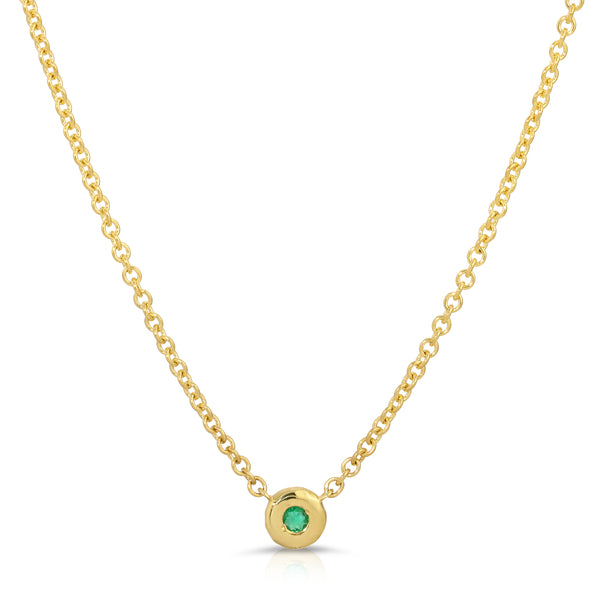 octavia elizabeth Emerald Nesting Gem Necklace