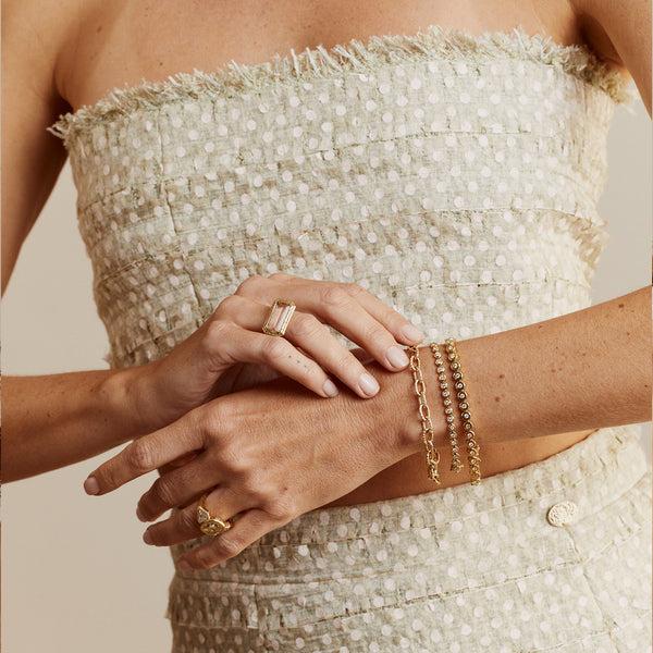 Octavia Elizabeth Gemmed Tennis Bracelet