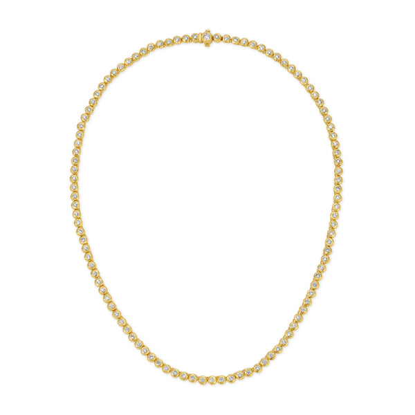 octavia elizabeth Gemmed Tennis Necklace