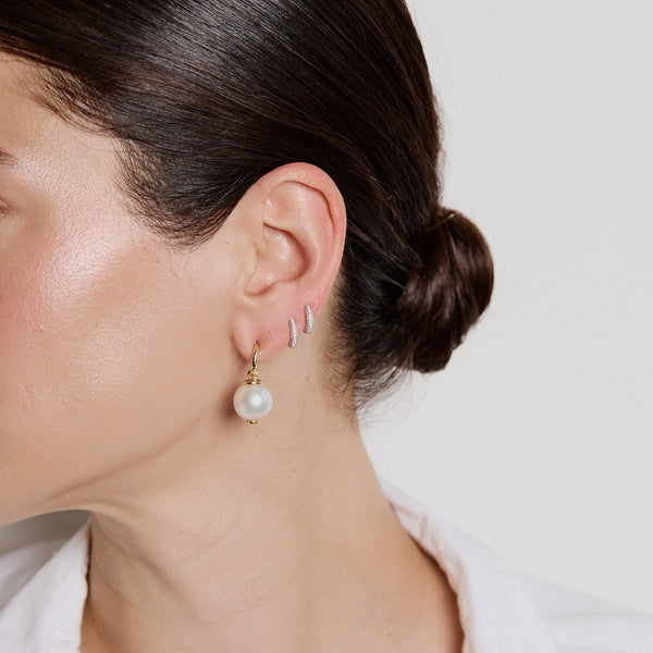 Octavia Elizabeth Green Tourmaline Pearl Drops