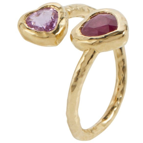 Octavia Elizabeth Hearts Moi & Toi Ring