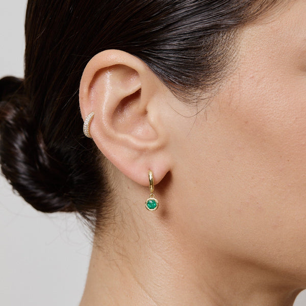 Octavia Elizabeth Hidden Gems - Round Emerald