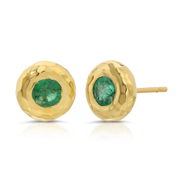 octavia elizabeth Jumbo Emerald Nesting Gem Studs octavia elizabeth Jumbo Emerald Nesting Gem Studs