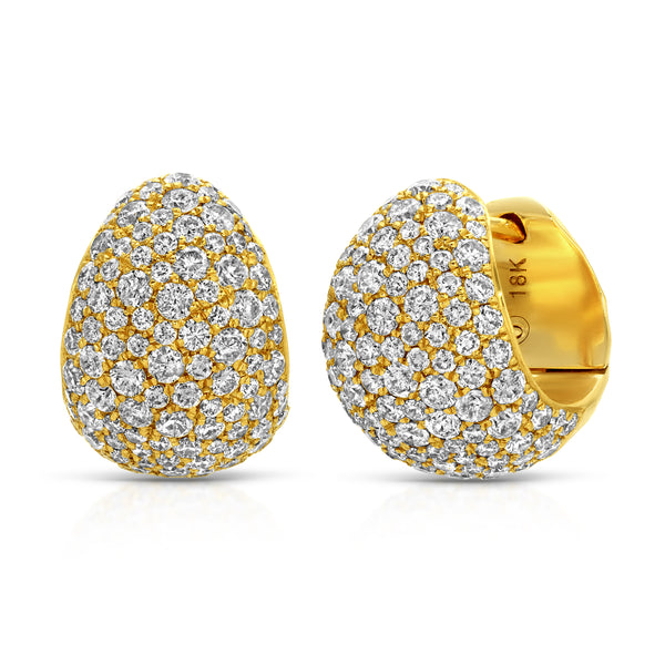 octavia elizabeth Micro Diamond Icon Poppy Hoops