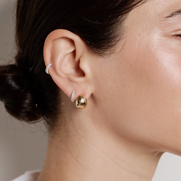 Octavia Elizabeth Micro Poppy Hoops