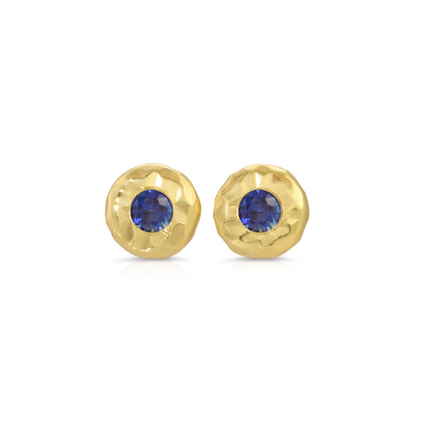 octavia elizabeth Micro Sapphire Nesting Gem Studs