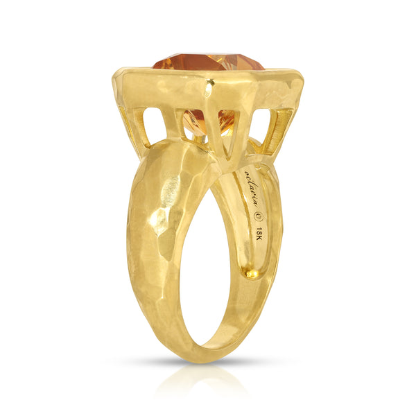Octavia Elizabeth Mirage Ring - Citrine