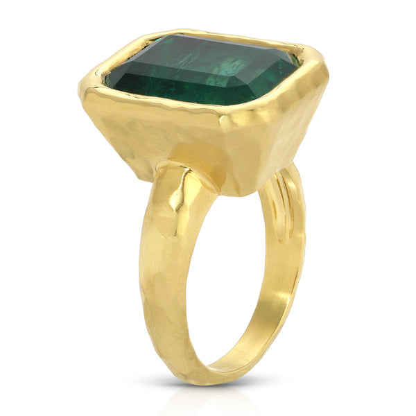 Octavia Elizabeth Mirage Ring - Emerald