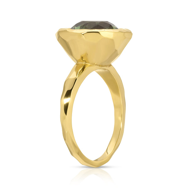 Octavia Elizabeth Mirage Ring - Green Tourmaline