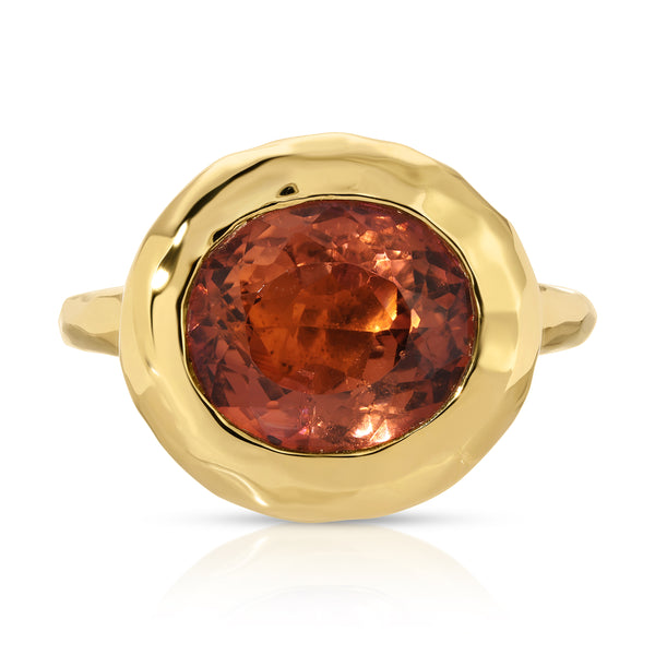 octavia elizabeth Mirage Ring - Orange Tourmaline