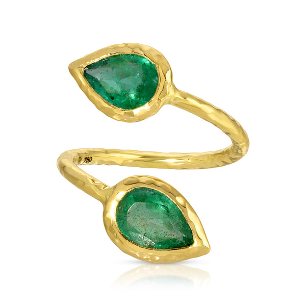 octavia elizabeth Moi & Toi Ring - Emerald