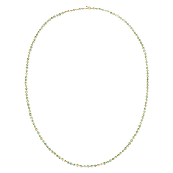 Octavia Elizabeth Oceanside Emerald Necklace