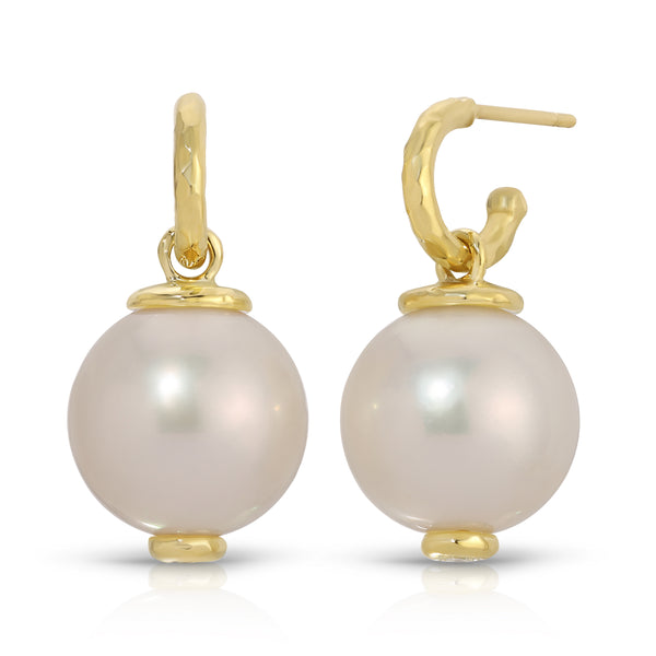 octavia elizabeth Pearl Drops with Diamonds